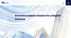 Desktop Screenshot of blueprojects.com
